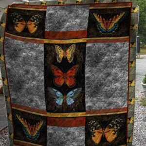 Butterfly 1203 44 Quilt Blanket  Quilt